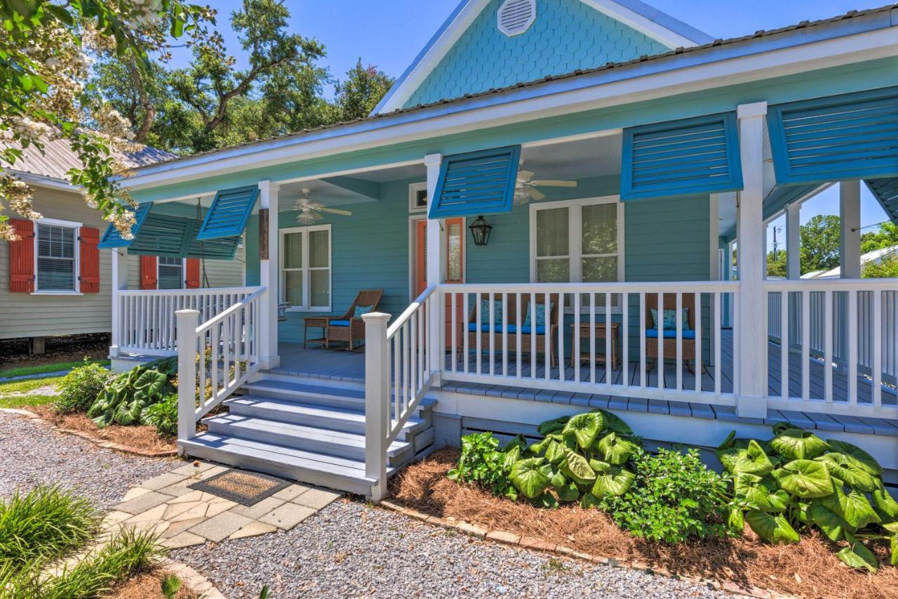 Cottage With Porch - 3 Min Walk To Bay St Louis Бей-Сент-Луис Экстерьер фото
